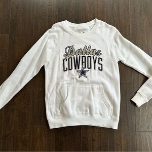 Dallas Cowboys White Sweatshirt